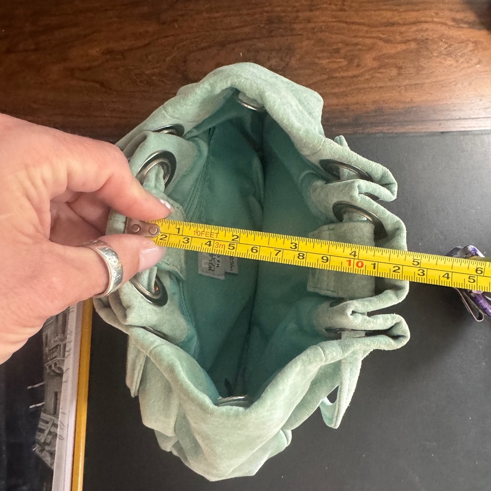 Cute lil Turquoise Handbag / Crossbody Bag - Picture 11 of 12